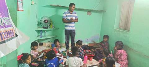 Community Outreach at Ambedkar Nagar, Pattiveeranpatti